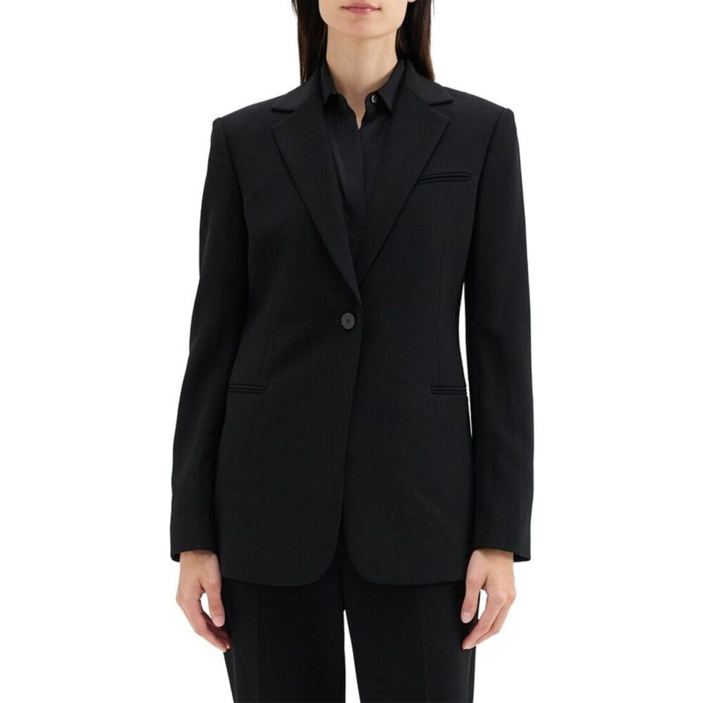 Theory Womens  Classic Slim Jacket, Black